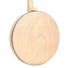 Gold Tone CC-Irish Tenor resonator back view showing maple construction and natural finish