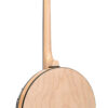 Gold Tone CC-IT back detail showing 13-inch maple resonator and black ABS binding