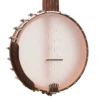 Gold Tone HM-25 openback banjo full front view showing body and neck [gt-variant:1453]