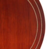 Gold Tone OB-3RF resonator banjo back view showing mahogany resonator and concentric rings