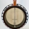 Inside the rim of a GTR banjo showing the coordinator rod with resonator removed