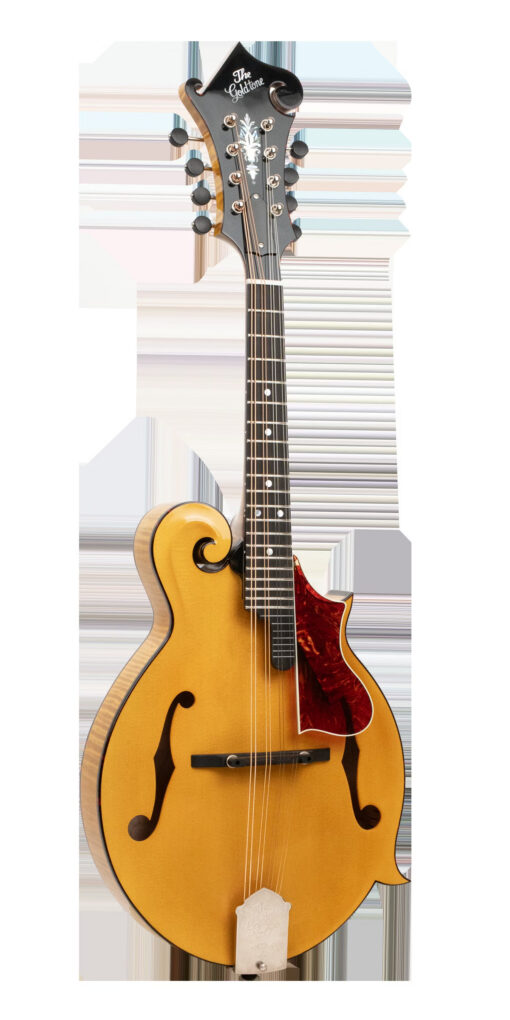 Gold Tone Grandmaster Elite F-Style Mandolin Honey Amber 1