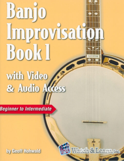 Banjo Improvisation Book 1 by Geoff Hohwald cover