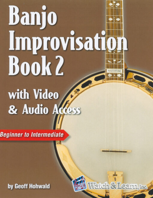 Banjo Improvisation Book 2 by Geoff Hohwald cover