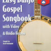 Easy Banjo Gospel Songbook by Geoff Hohwald cover