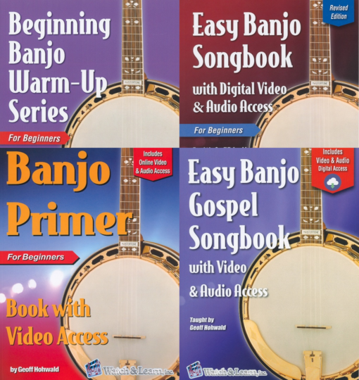 Complete Beginning Banjo Special, Four Book Set by Geoff Hohwald cover
