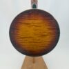 Figured curly maple resonator back in sunburst on a 2005 Crafters of Tennessee Maple Classic banjo