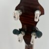 Back of the peghead and tuners on a 2005 Crafters of Tennessee Maple Classic banjo