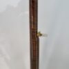 Flame maple neck profile with the geared fifth-string tuner