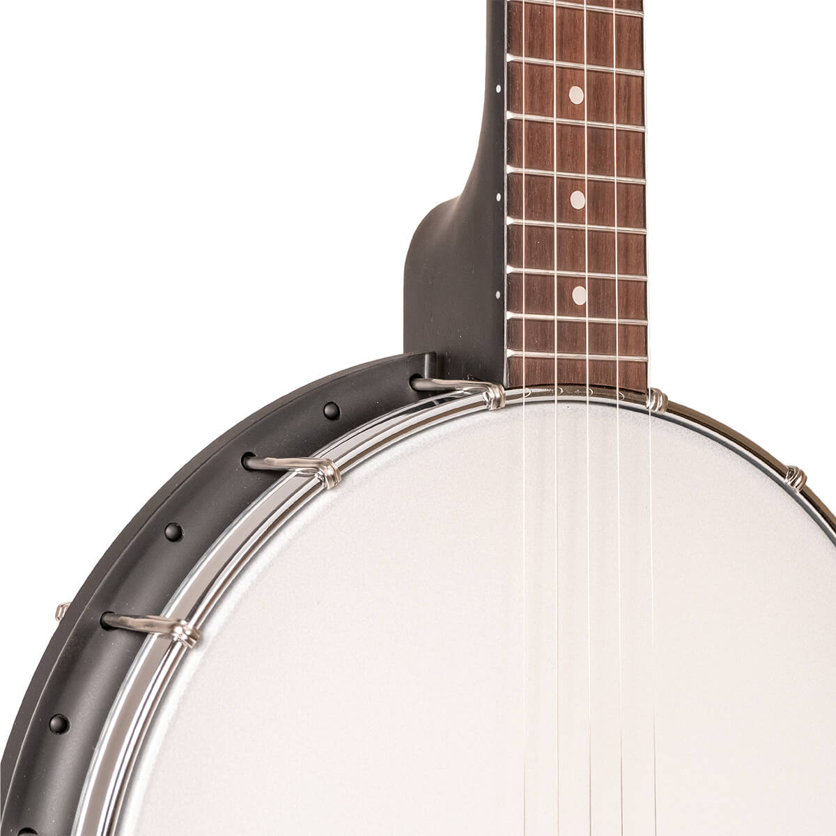 Gold Tone AC-1LN Long Neck Acoustic Composite 5-String Openback Banjo with Gig Bag - Image 4