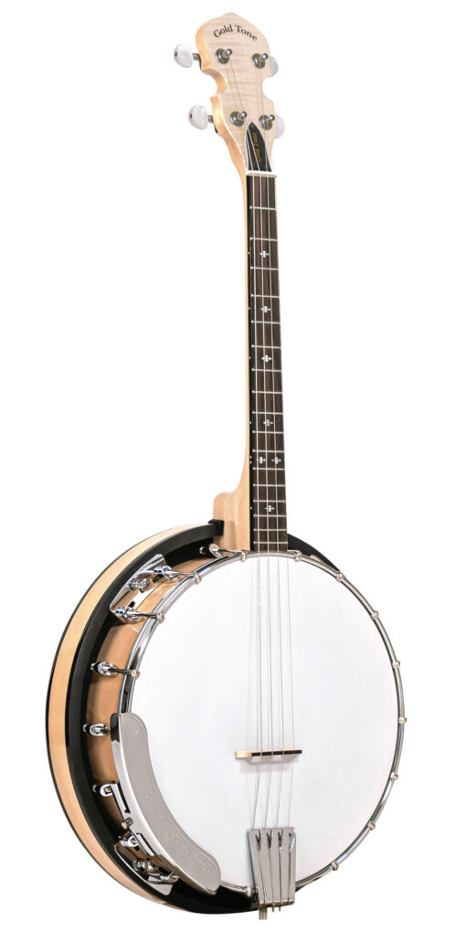 Gold Tone CC-Irish Tenor/L Cripple Creek Irish Tenor Banjo Left-Handed with Bag
