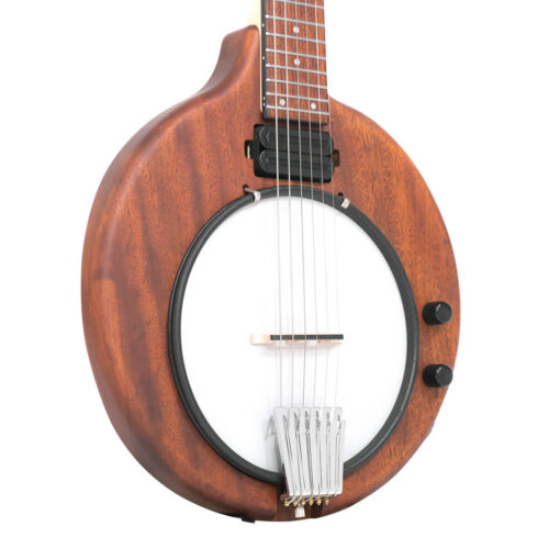 Alternative view of Gold Tone EB-6 Electric Banjo with Gig Bag
