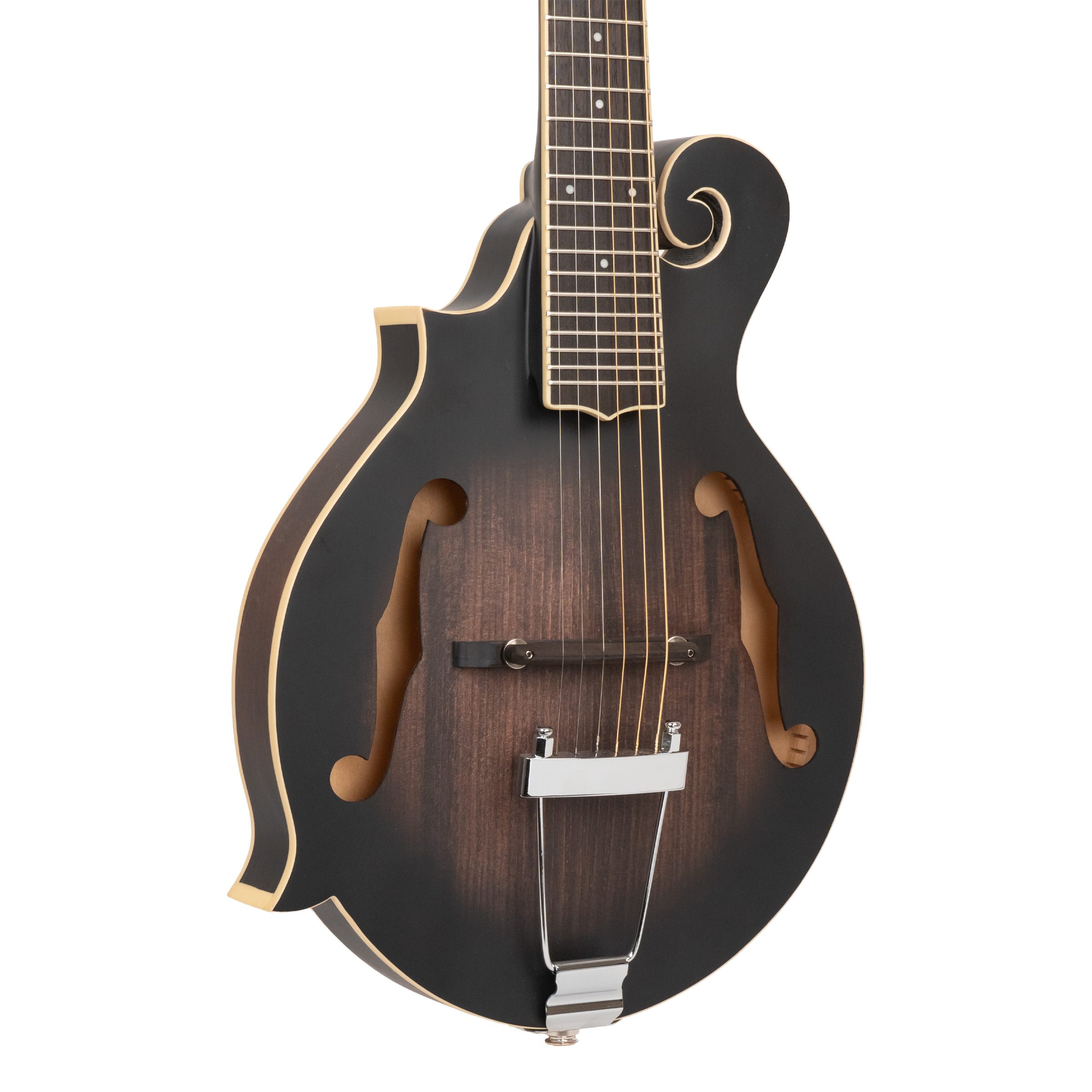 Gold Tone F-6/L F-Style Mando-Guitar Left-Handed with Pickup and Case - Image 2