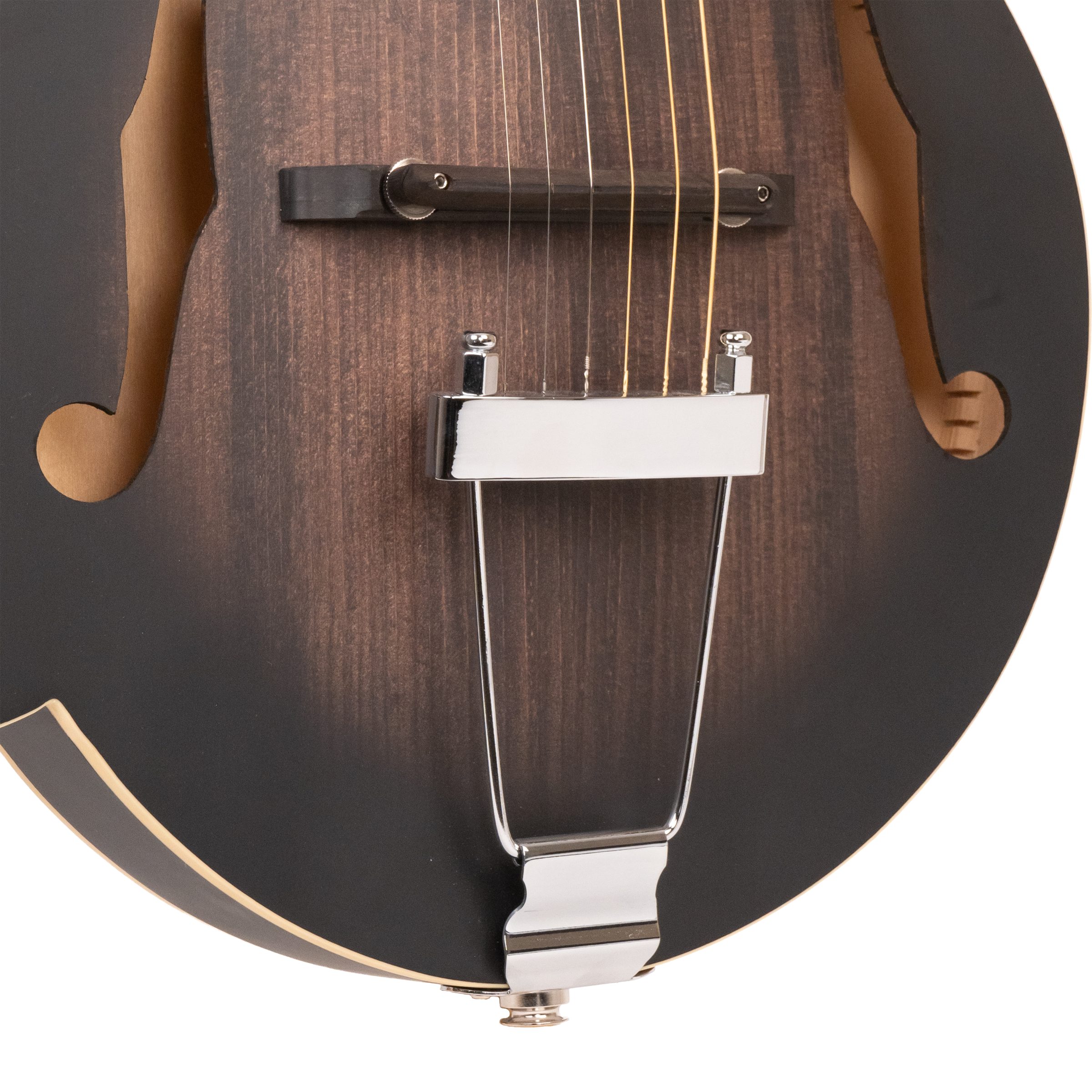Gold Tone F-6/L F-Style Mando-Guitar Left-Handed with Pickup and Case - Image 3