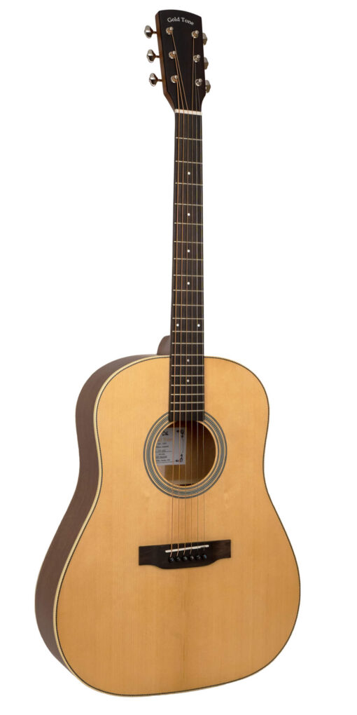 Gold Tone The Bell Acoustic-Electric Guitar – Satin Natural