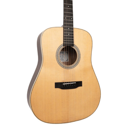 Alternative view of Gold Tone GT-Dread-NA The Dread All-Solid Acoustic-Electric Dreadnought Guitar with Bag – Satin Natural