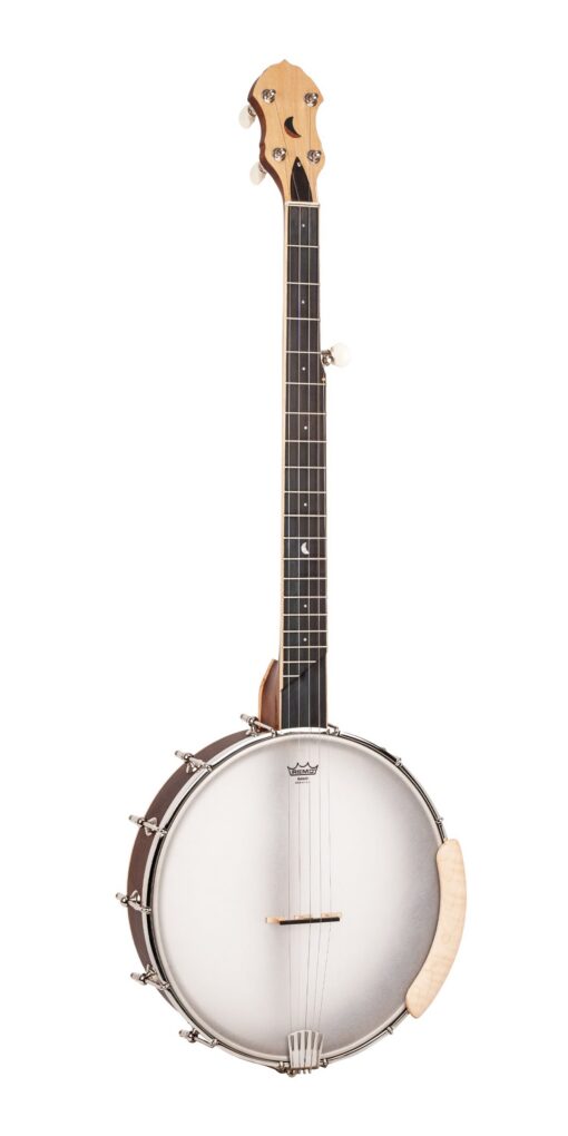 Gold Tone HM-100 High Moon Handcrafted Openback Banjo with Case (Left-Handed)