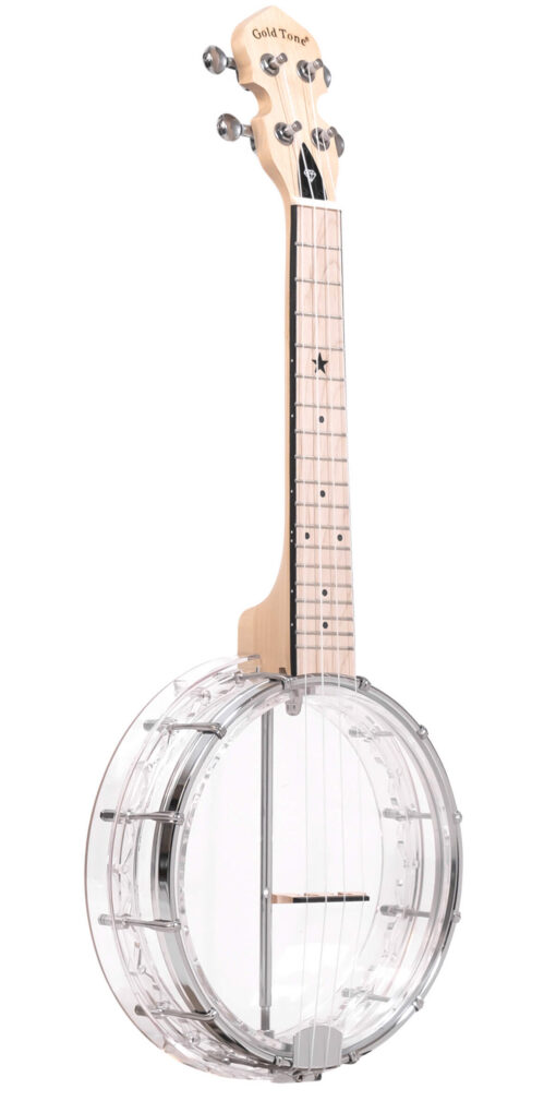Gold Tone LG-D/L Left-Handed Diamond Little Gem Banjo-Ukulele with Bag