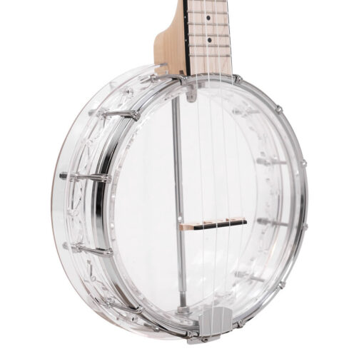 Alternative view of Gold Tone LG-D/L Left-Handed Diamond Little Gem Banjo-Ukulele with Bag