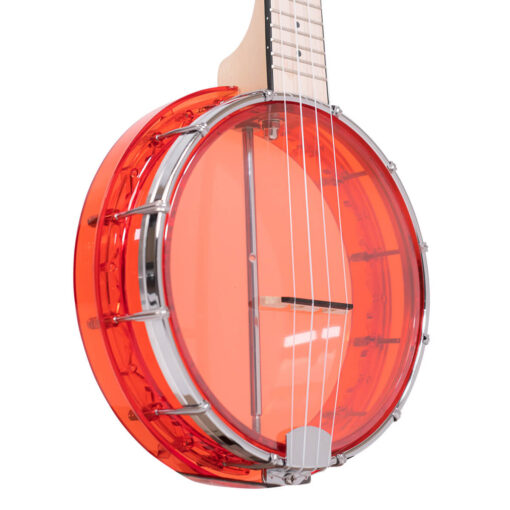 Alternative view of Gold Tone LG-R/L Left-Handed Ruby Little Gem Banjo-Ukulele with Bag