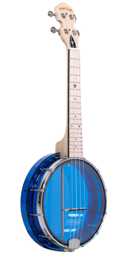 Gold Tone LG-S/L Left-Handed Sapphire Little Gem Banjo-Ukulele with Bag