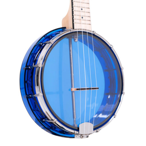 Alternative view of Gold Tone LG-S/L Left-Handed Sapphire Little Gem Banjo-Ukulele with Bag