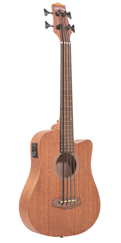 Gold Tone M-Bass 23-Inch Scale Acoustic-Electric MicroBass with Gig Bag