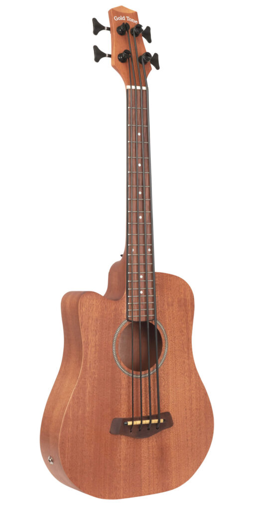 Gold Tone M-Bass 23-Inch Scale Acoustic-Electric MicroBass with Gig Bag (Left-Handed)