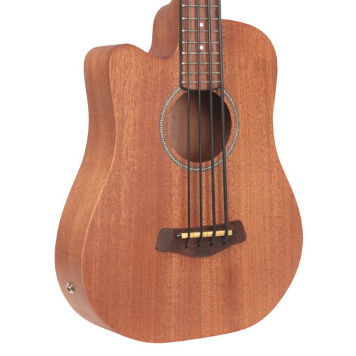 Alternative view of Gold Tone M-Bass 23-Inch Scale Acoustic-Electric MicroBass with Gig Bag (Left-Handed)