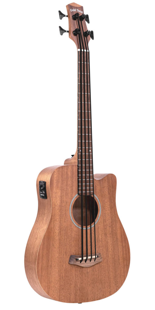 Gold Tone M-Bass25 Acoustic-Electric MicroBass with Gig Bag