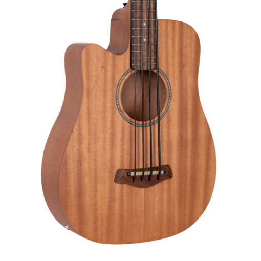 Alternative view of Gold Tone M-Bass25 25-Inch Scale Acoustic-Electric MicroBass with Gig Bag (Left-Handed)