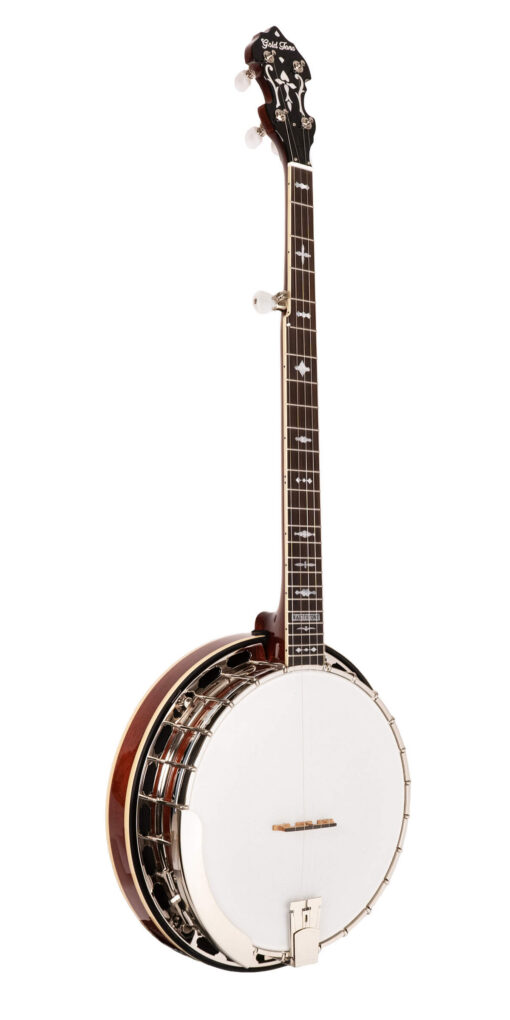 Gold Tone OB-3EF Mastertone Orange Blossom Twanger Pre-War Resonator Banjo with Case