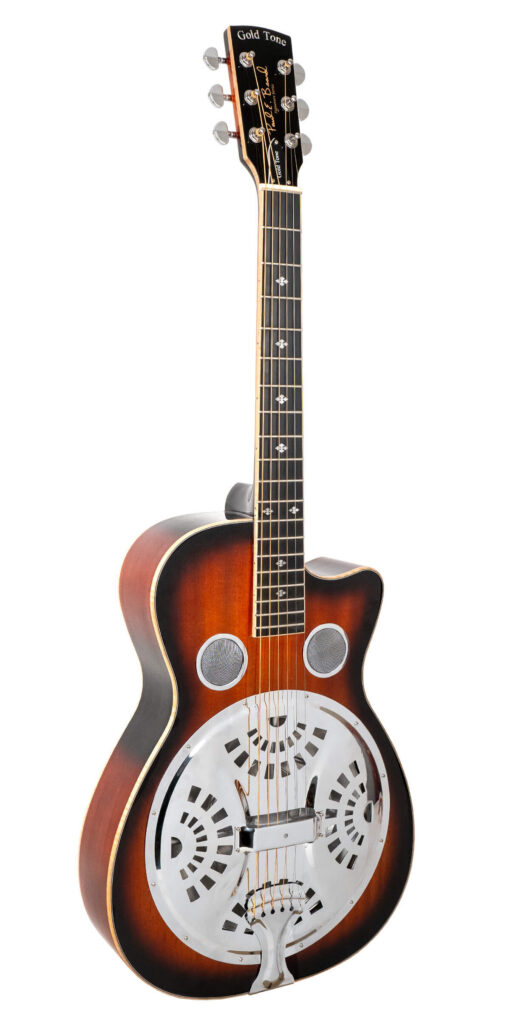 Gold Tone PBR-CA/L Paul Beard Signature Roundneck Resonator Guitar Left-Handed with Case