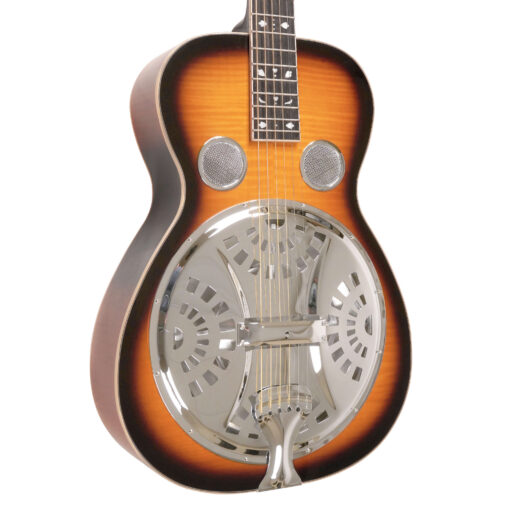 Alternative view of Gold Tone PBR-D Paul Beard Signature Roundneck Resonator Guitar with Case