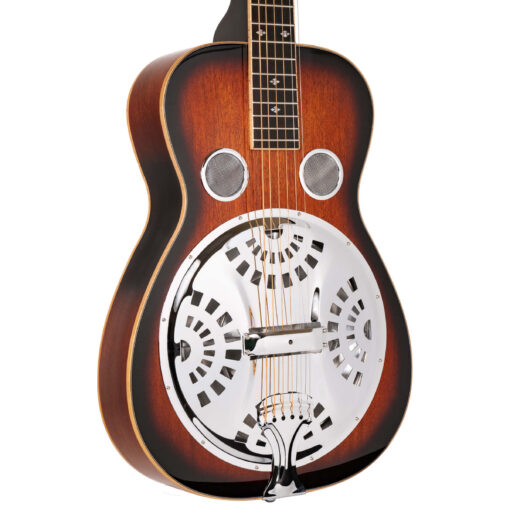 Alternative view of Gold Tone PBS-M Paul Beard Squareneck Solid-Mahogany Resonator Guitar with Case