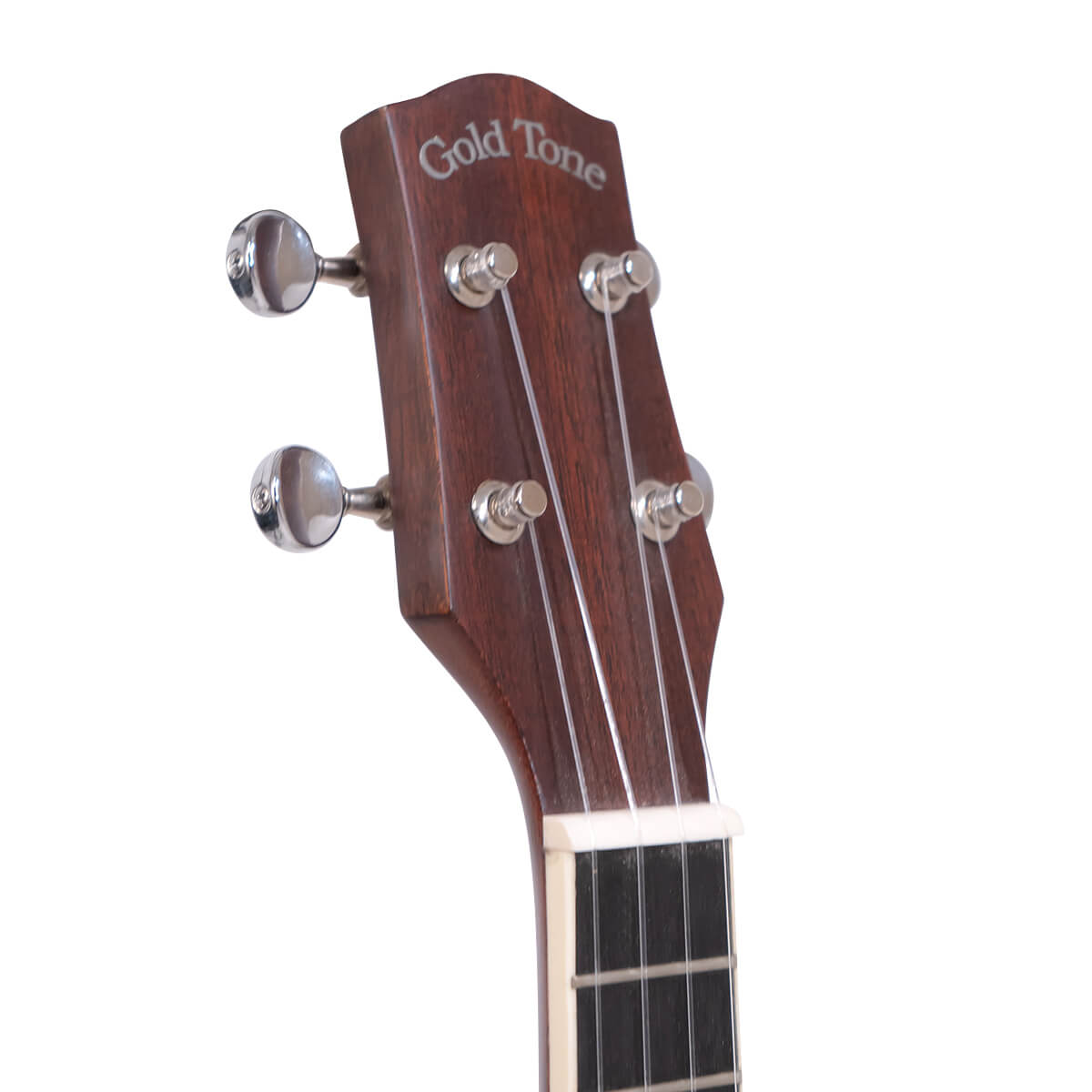 Gold Tone ResoUke/L Concert-Scale Metal Body Resonator Ukulele with Gig Bag (Left-Handed) - Image 6