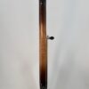 Back of the Nechville Zeus neck in flamed curly maple with the fifth-string geared tuner