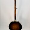 1983 Stelling Sunflower banjo, full back view of the figured maple neck and resonator in sunburst