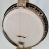 Front of the Stelling Sunflower pot with the maple bridge and Stelling engraved tailpiece