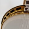 Gold flange and head on a 1925 Gibson TB-Granada