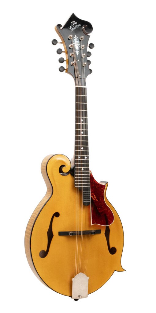 Gold Tone Grandmaster Elite F-Style Mandolin Honey Amber 1