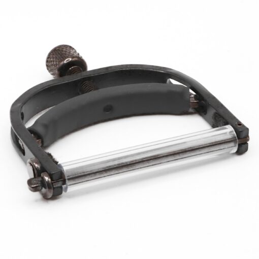 Paige Original Wide Capo for Banjo, Mandolin and Ukulele, Smokey Black Nickel