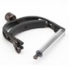 Paige Original Wide Capo for Banjo, Mandolin and Ukulele, Smokey Black Nickel