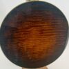 2009 Stelling Golden Cross banjo with a close view of the curly maple resonator back, at Banjo Warehouse in Yellow Springs, Ohio.
