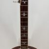 Fingerboard inlays and fifth string peg of a Clancy Mullins banjo