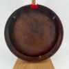 Inside of the resonator of a Clancy Mullins banjo