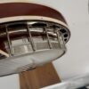 Flange and resonator edge of a 2004 Crafters of Tennessee Tradition, showing honest wear