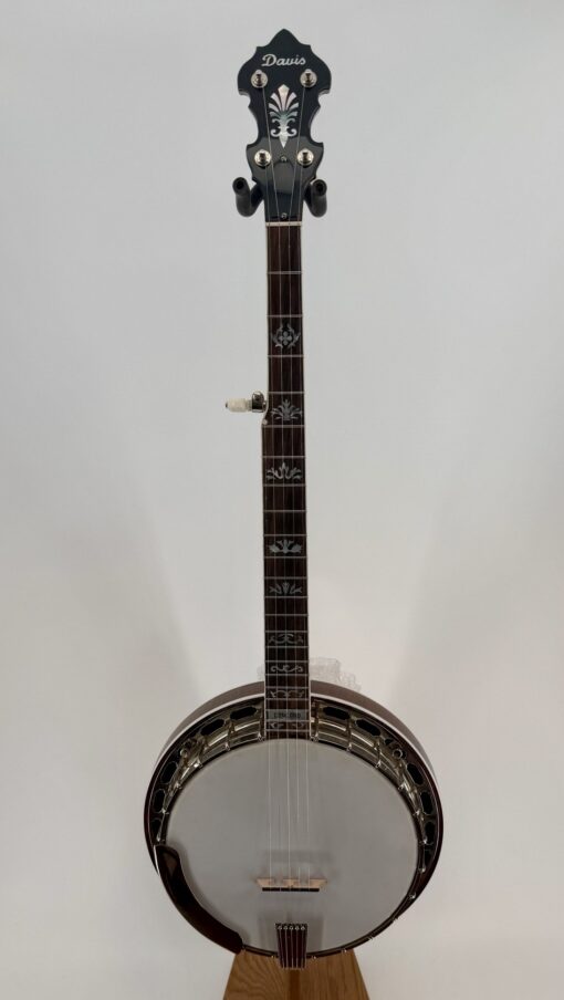 2015 Davis Concord Prototype Five-String Resonator Banjo, Wide Neck