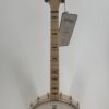 Deering Goodtime 19-Fret Tenor openback banjo with bowtie fingerboard inlays, full front view, at Banjo Warehouse in Yellow Springs, Ohio.