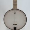 Deering Goodtime 19-Fret Tenor openback banjo with its 11 inch rim and frosted head, at Banjo Warehouse in Yellow Springs, Ohio.